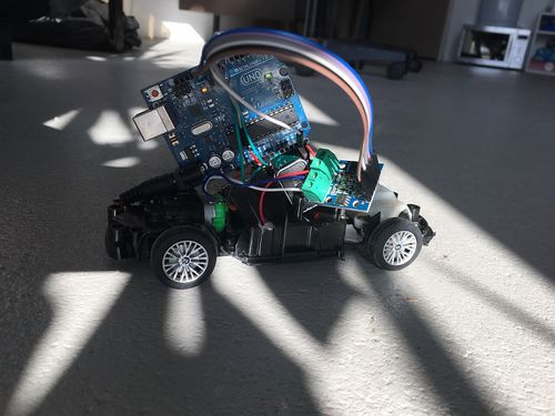 self driving toycar