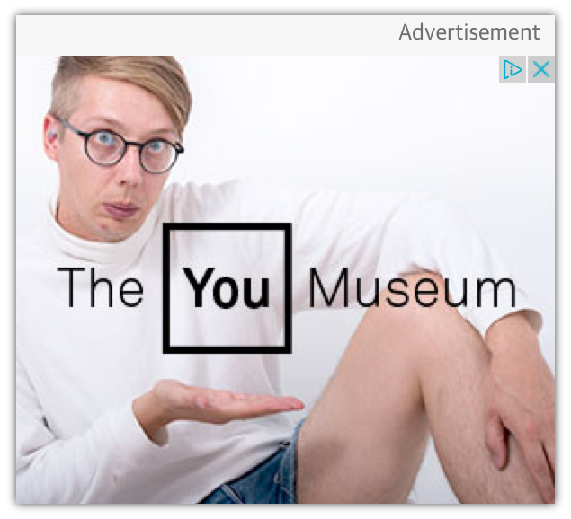 Jeremy Bailey The Me Museum, collected ads from the internet