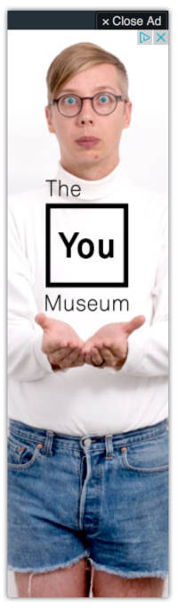 Jeremy Bailey, The You Museum: collected ads from the internet